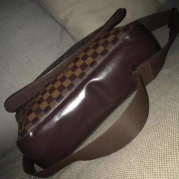 Louis Vuitton Brown Checkered Laptop Bag - Picture 4 of 8